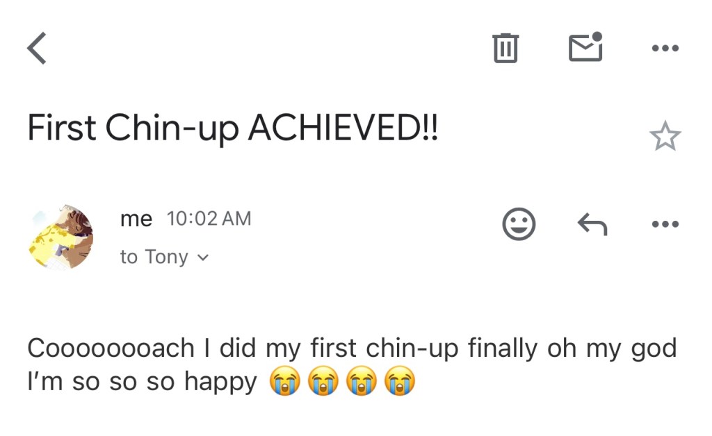 أول تكرار تشن أب/ عُقلة: تجربة شخصية وتمارين&nbsp;مساعدة